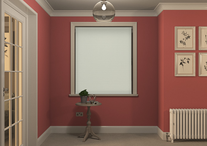 Rimini (Blackout), White & Optima Chiffon - Double Roller Blind - Image 7
